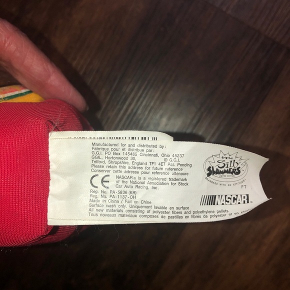 Terry Labonte Talking Silly Slammer NASCAR Plush Toy -  it works! - Picture 7 of 9